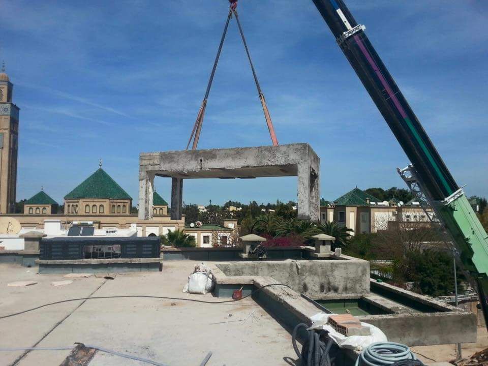 Halatlı Beton Kesimi Uygulaması